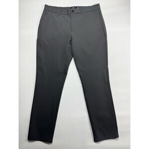 Under 5'10 Men's Super Stretch Gray Performance Pants - Size 31x27 (32x27)